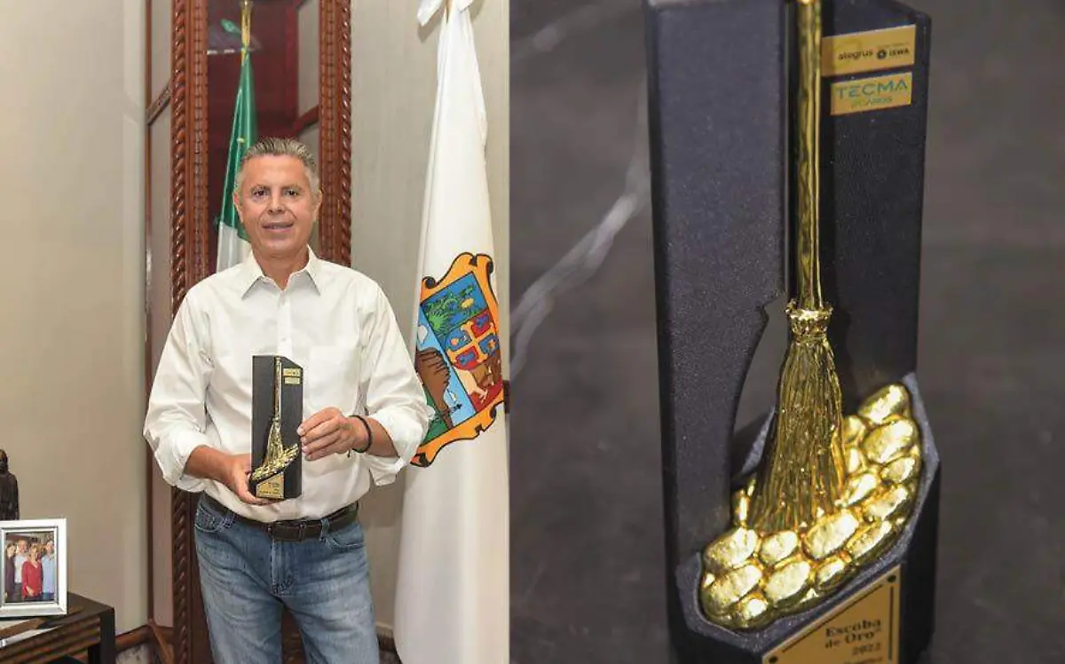 Premian a Tampico con la Escoba de Oro